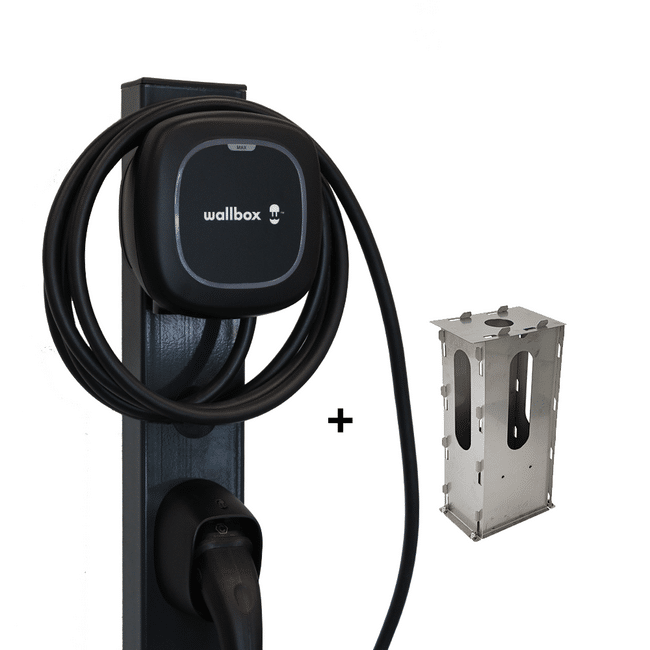 Wallbox | Pulsar Pro | Laadpaal | 22kW | Kabel - BlackCharge 5M kabel