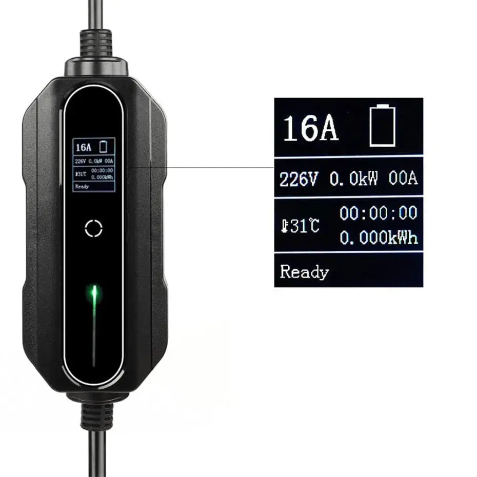 Waterdichte mobiele EV-lader IP66 – geschikt voor buitengebruik
