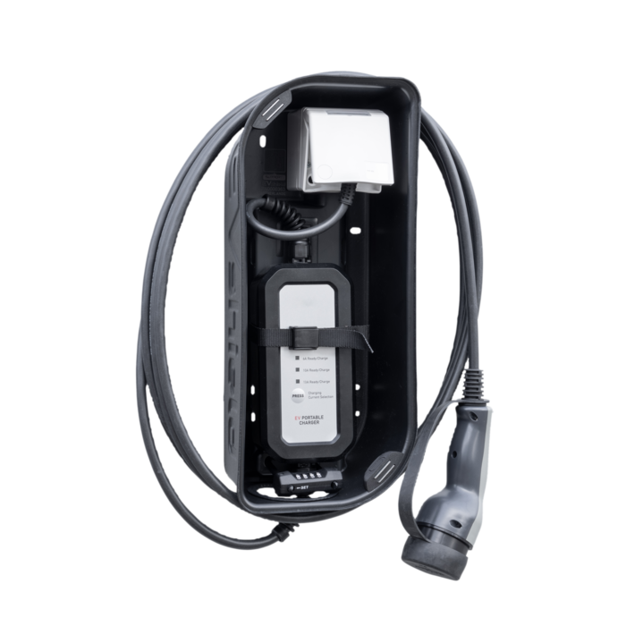 EVshield® Power-pack - BlackCharge Type-F (Randaarde/Schuko) – 16A