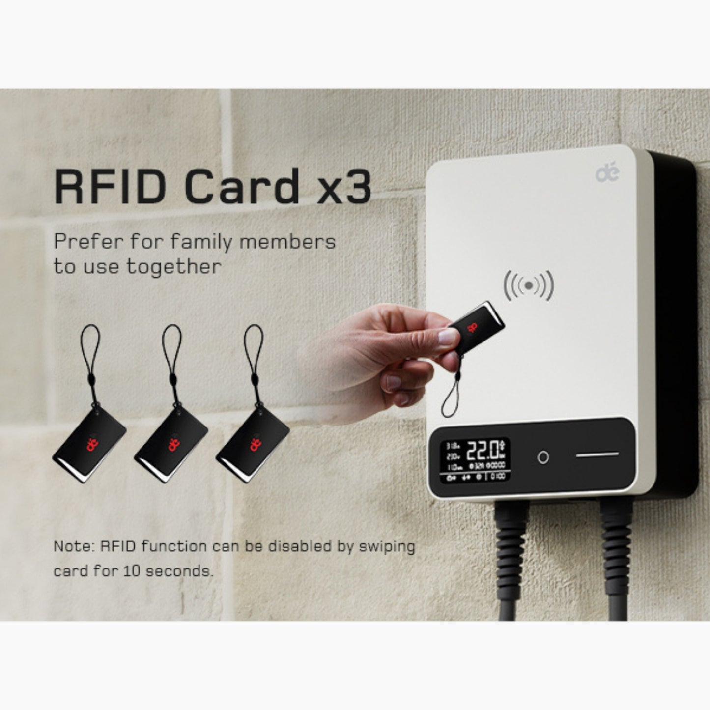 Wallbox Home | Slim Laadstation 11 of 22kW | Type 2 Kabel & App-besturing