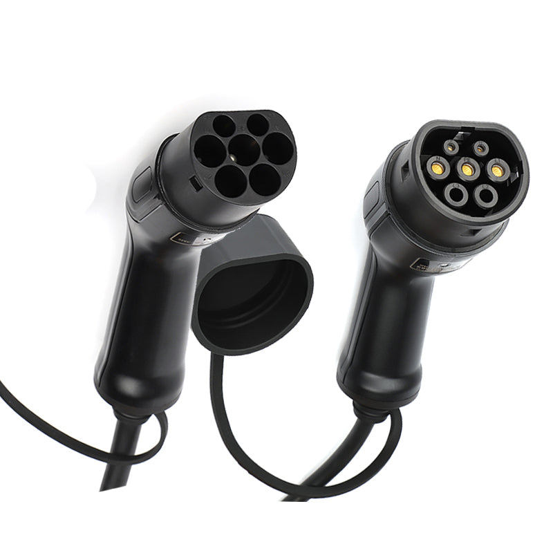 BlackCharge® Laadkabel Type 2 naar Type 2 Mennekes (Publieke laadpaal) BlackCharge