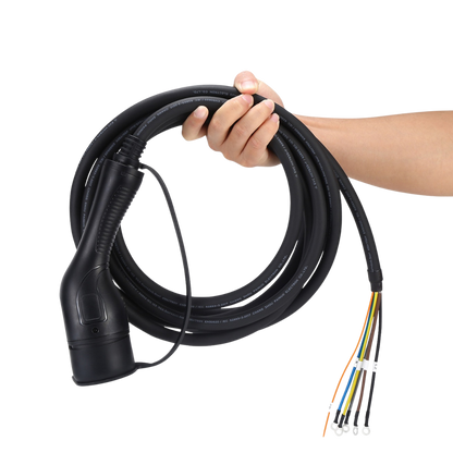 BlackCharge EV Laadkabel – Type 2 naar Open Einde