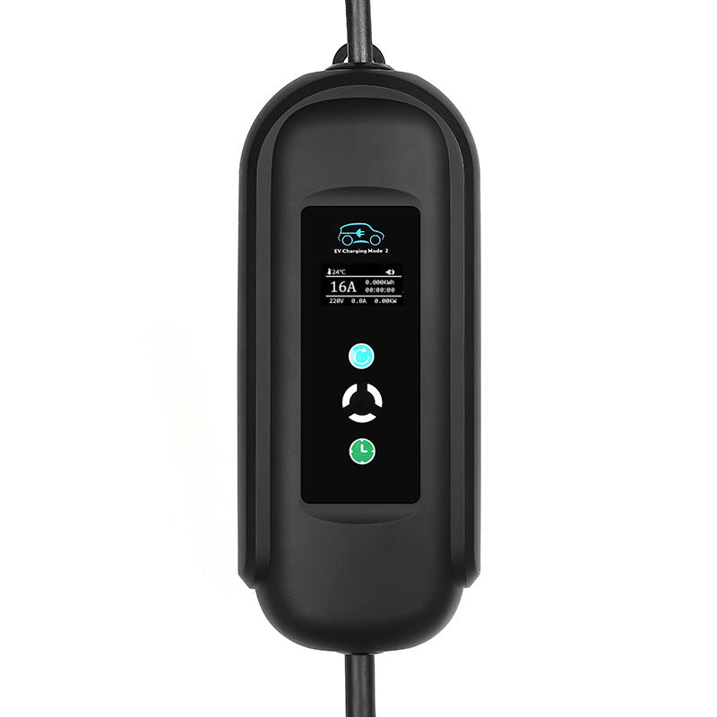 BlackCharge® 3.0 (11kW) Mobiele Krachtstroom Lader Type 2 naar CEE - Snel en Efficiënt Laden BlackCharge