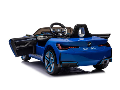 Bmw I4 - Blauw playgroundrides
