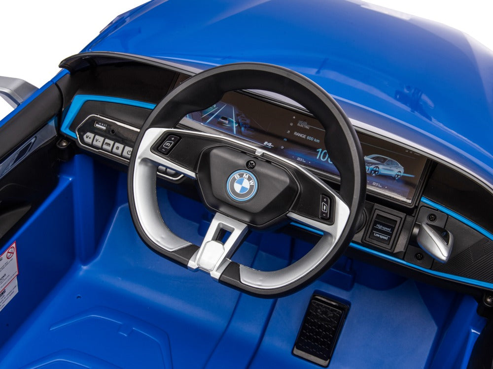 Bmw I4 - Blauw playgroundrides