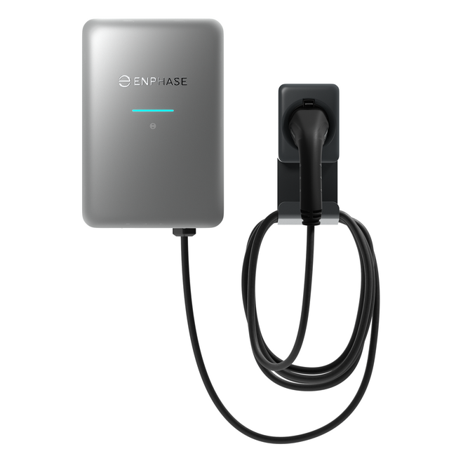 Enphase EV Charger 2 | 22kW Laadpaal met 7.5m Type 2 Kabel | Thuisladen met zonne-energie