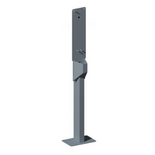 RVS montagepaal voor dubbele socket laadstations Alfen EVE Double