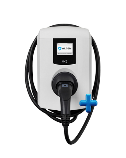 Alfen Single Plus 22 kW Ladestation (Kabel Steckdose, MID)