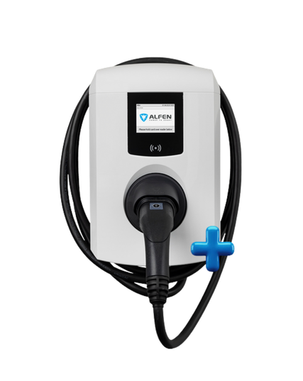 Alfen Eve Single Plus 22 kW Laadpaal (Kabel of Socket, MID)