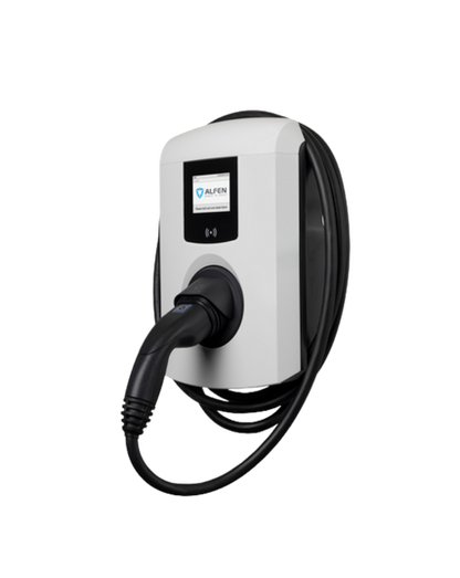 Alfen Single Plus 22 kW Ladestation (Kabel Steckdose, MID)