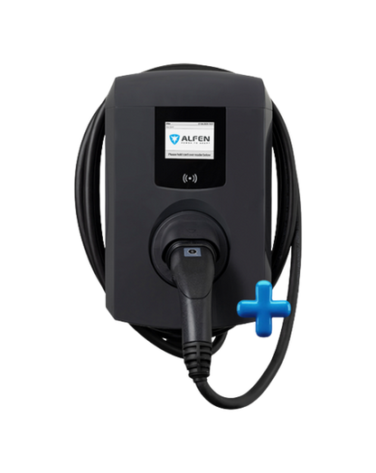 Alfen Single Plus 22 kW Ladestation (Kabel Steckdose, MID)