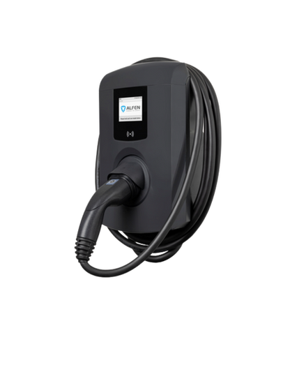 Alfen Single Plus 22 kW Ladestation (Kabel Steckdose, MID)
