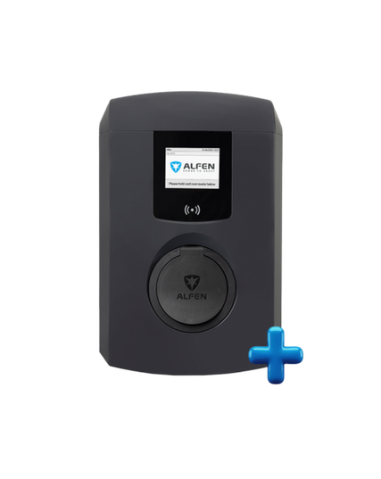 Alfen Single Plus 22 kW Ladestation (Kabel Steckdose, MID)