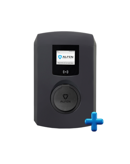 Alfen Single Plus 22 kW Ladestation (Kabel Steckdose, MID)