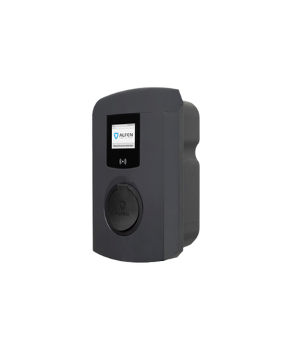 Alfen Single Plus 22 kW Ladestation (Kabel Steckdose, MID)