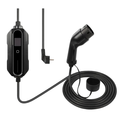 BlackCharge 2.0 mobiele EV thuislader Type 2 naar Schuko 230V