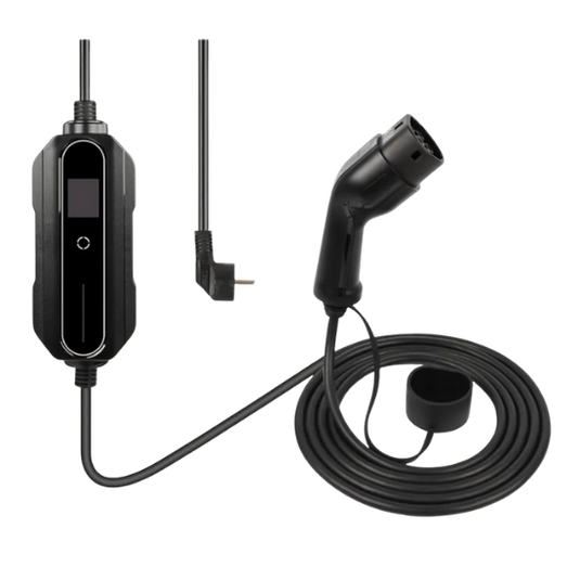 BlackCharge .0 mobiles EV-Heimladegerät Type 2  Schuko