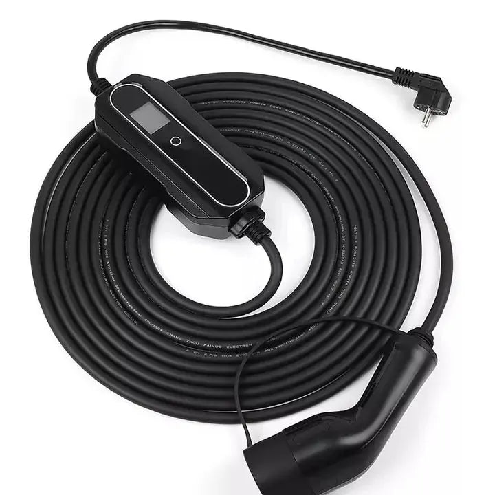 EV Ladekabel Typ 2 Schuko 16A Ladegerät mobiler Ladestation/Wallbox 3.6kW 6m dé EV Ladekabel Typ 2 Schuko 16A Ladegerät mobiler Ladestation/Wallbox 3.6kW 6m dé