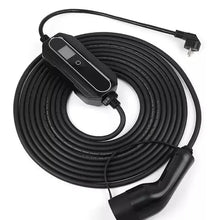BlackCharge® 2.0 Mobiele Thuislader – Type 2 Laadkabel met LCD – Schuko Stopcontact | 6A-16A Instelbaar BlackCharge