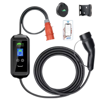 BlackCharge® Smart Mobiele Lader met App - Type 2