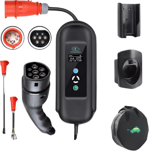 BlackCharge .0 Ultimate Bundle 11 kW mobiles CEE Type 2 mit Zubehör