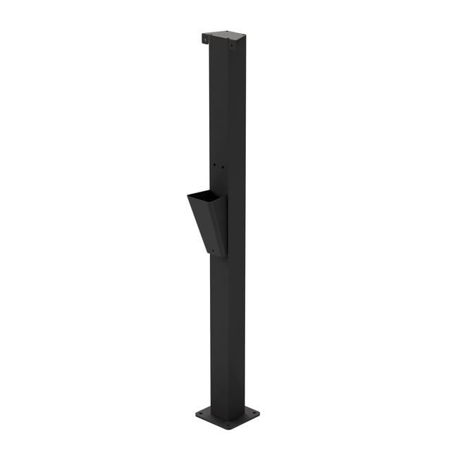 Onepole montagepaal Mono voor Alfen EVE laadstation in mat grijs