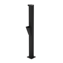 Onepole montagepaal Mono voor Alfen EVE laadstation in mat grijs