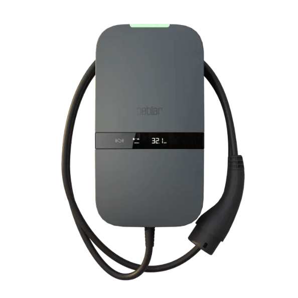 Peblar Business 22kW laadpaal met vaste Type 2 kabel 7,5 meter