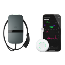 Peblar Home 11kW laadstation met 5 meter Type 2 kabel