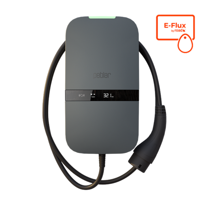 Peblar Business 22kW Laadpaal | MID Meter, RFID & Load Balancing | Socket of Vaste Kabel