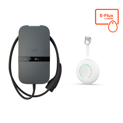 Peblar Business 22kW Laadpaal | MID Meter, RFID & Load Balancing | Socket of Vaste Kabel