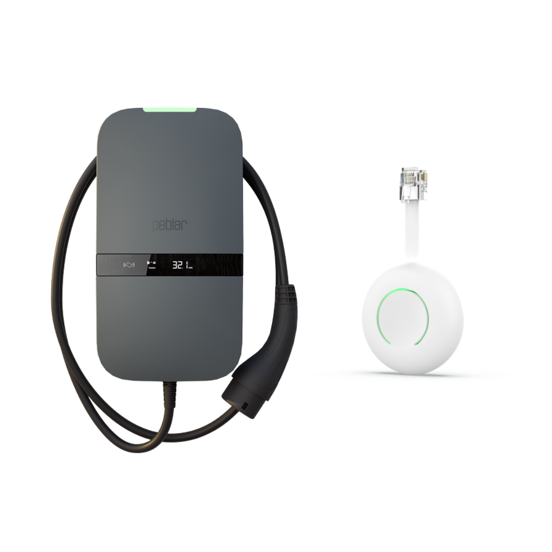 Peblar Business 22kW Laadpaal | MID Meter, RFID & Load Balancing | Socket of Vaste Kabel