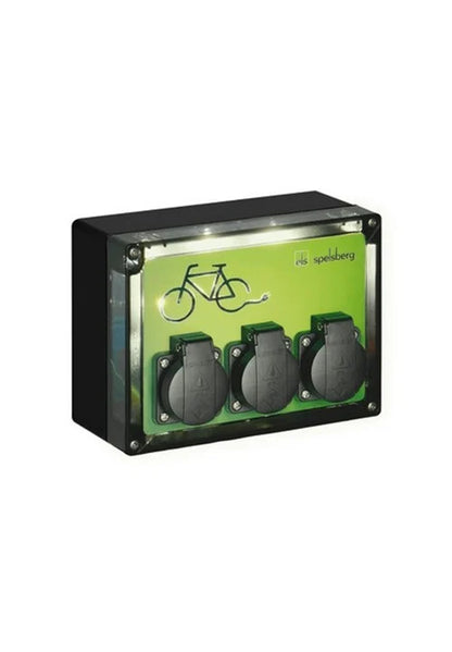 Spelsberg Oplaadpunt voor Elektrische Fietsen met LED - BlackCharge 
