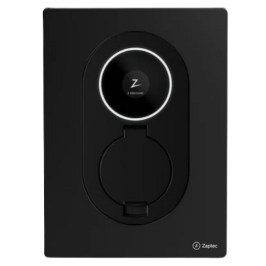 Zaptec 2 intelligente Ladestation 22 kW Type 2 kompaktes skandinavisches Design