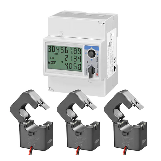 Professionele 3-fase energiemeter tot 600A met load balancing