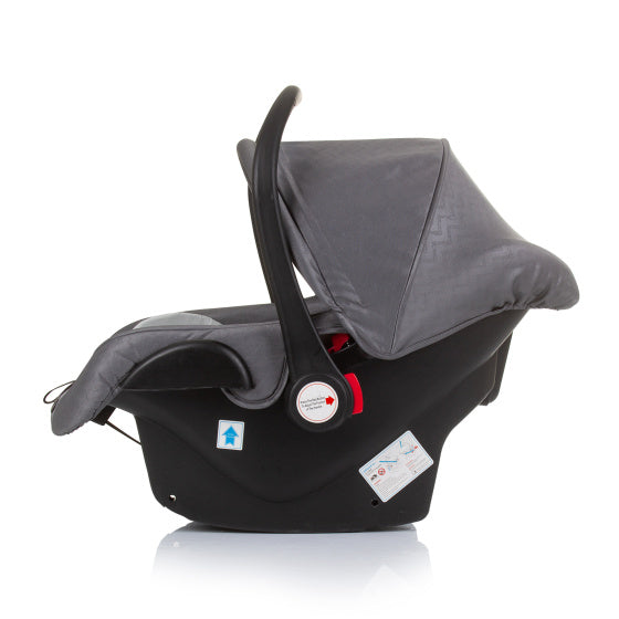 Chipolino Havana - Autostoel met Adapters 40-85cm BlackCharge