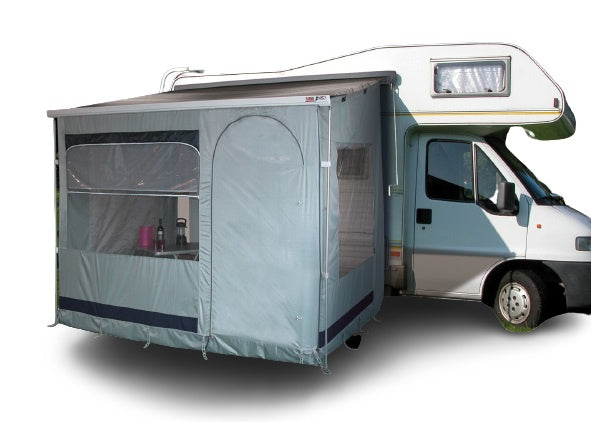 Luifeltent Narvik - 350 220 x 230 cm polyester grijs BlackCharge