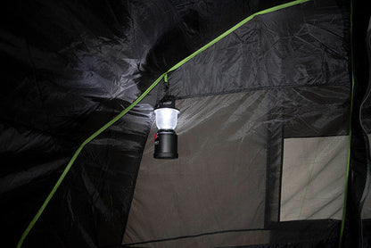High Peak Garda 4.0 Familietent 4-persoons 550 x 280 cm Grijs BlackCharge