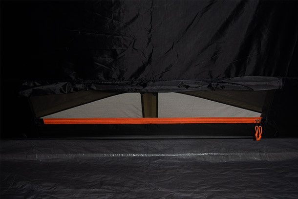 High Peak Kira 4.1 Familietent 4-persoons 375 x 240 cm Bosgroen BlackCharge