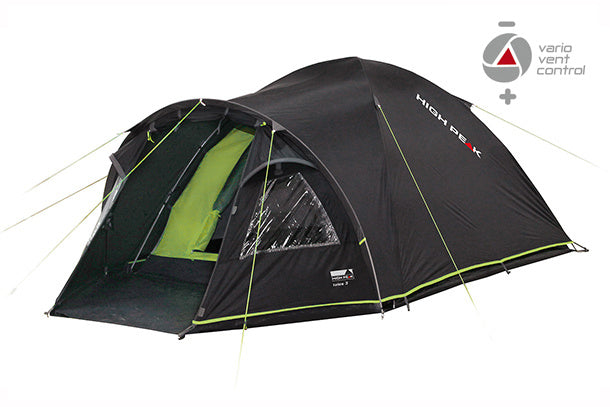 High Peak Talos 3.0 Koepeltent 3-persoons 330 x 180 cm Antraciet BlackCharge