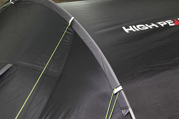 High Peak Tauris 6.0 Familietent 6-persoons 620 x 240 cm Antraciet BlackCharge