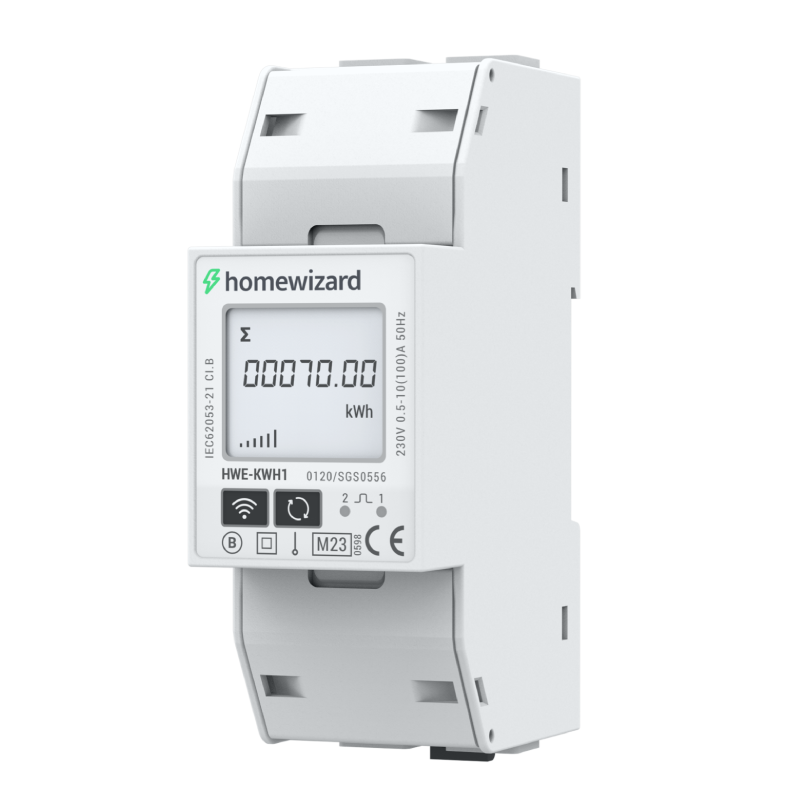 HomeWizard Wi-Fi kWh Meter (1-Fase & 3-Fase) – MID Gekeurd