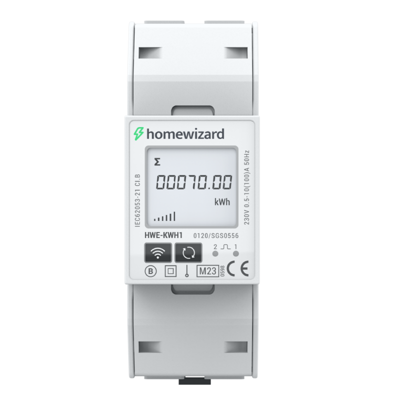 HomeWizard Wi-Fi kWh Meter (1-Fase & 3-Fase) – MID Gekeurd