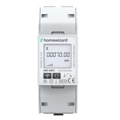 HomeWizard Wi-Fi kWh Meter (1-Fase & 3-Fase) – MID Gekeurd