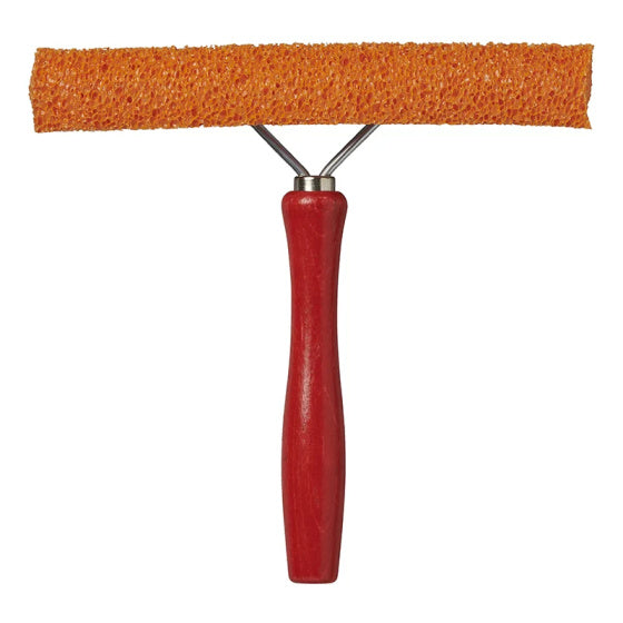 Raamtrekker 20 cm houten steel rood BlackCharge