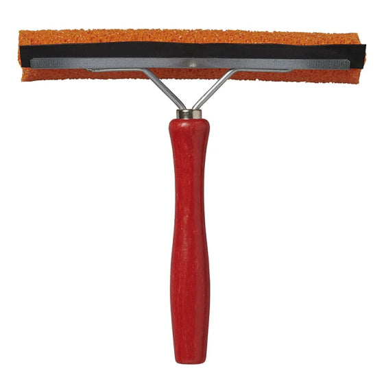 Raamtrekker 20 cm houten steel rood BlackCharge
