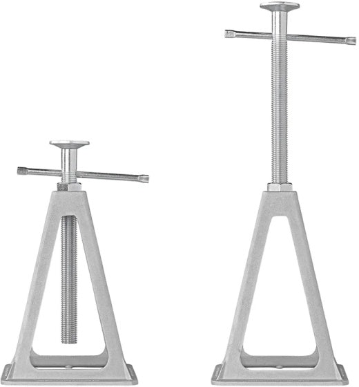 Caravanhoeksteunenset tot 3600 kg aluminium 4 stuks BlackCharge