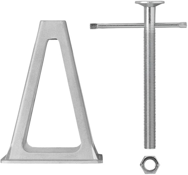 Caravanhoeksteunenset tot 3600 kg aluminium 4 stuks BlackCharge