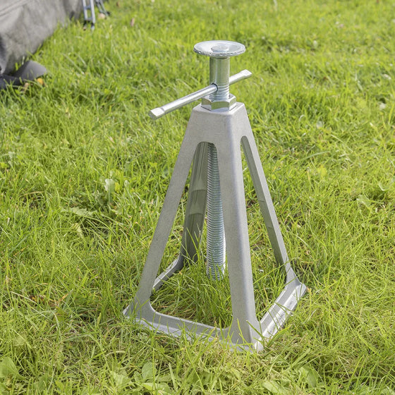 Caravanhoeksteunenset tot 3600 kg aluminium 4 stuks BlackCharge