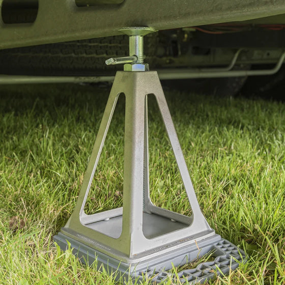 Caravanhoeksteunenset tot 3600 kg aluminium 4 stuks BlackCharge